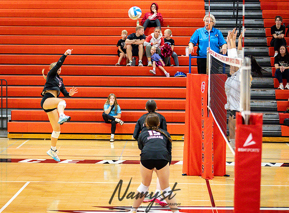 Centennial vs Andover Varsity Volleyball 80