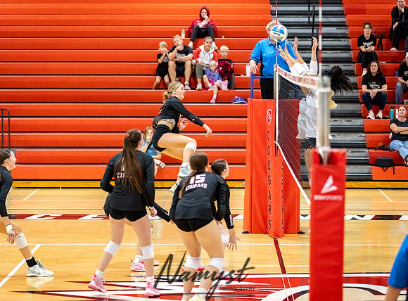 Centennial vs Andover Varsity Volleyball 82