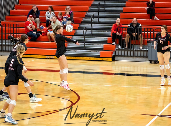 Centennial vs Andover Varsity Volleyball 83