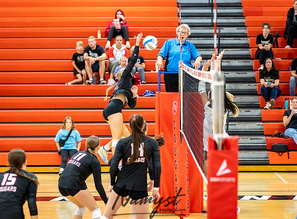 Centennial vs Andover Varsity Volleyball 86