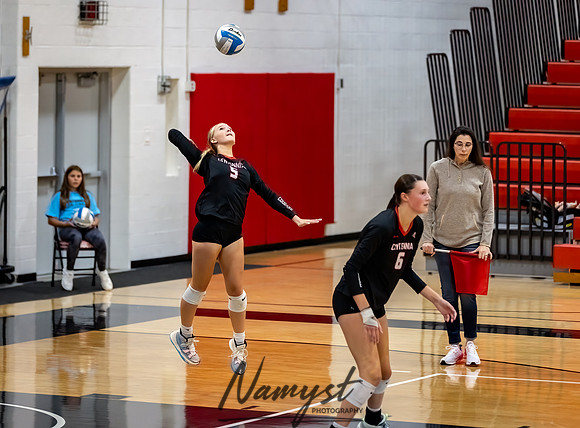 Centennial vs Andover Varsity Volleyball 90