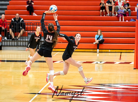 Centennial vs Andover Varsity Volleyball 91