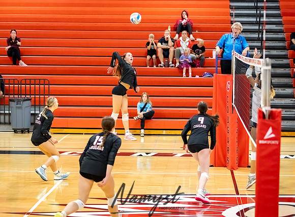 Centennial vs Andover Varsity Volleyball 92