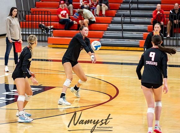 Centennial vs Andover Varsity Volleyball 94