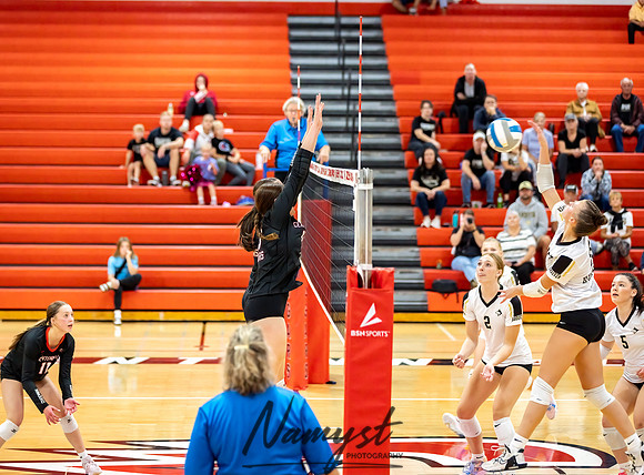 Centennial vs Andover Varsity Volleyball 95