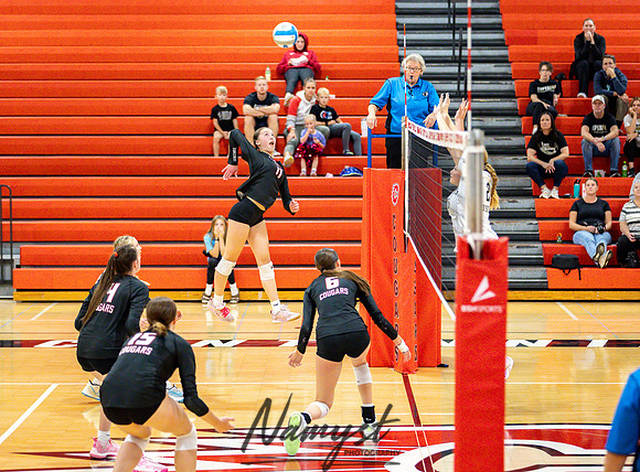 Centennial vs Andover Varsity Volleyball 99