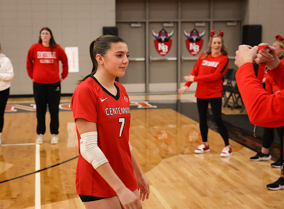 Centennial vs Anoka Girls Varsity Volleyball 405