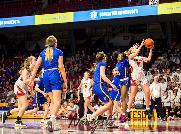 Centennial vs STMA Girls Basketball - State Tournament 261