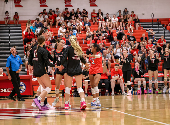 Centennial vs Mounds View Girls Varsity Volleyball 144