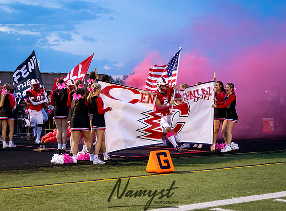 Centennial vs Osseo Varsity Football 97
