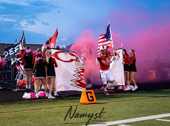 Centennial vs Osseo Varsity Football 98