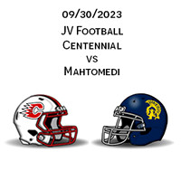 2023 09 30 Centennial vs Mahtomedi JV