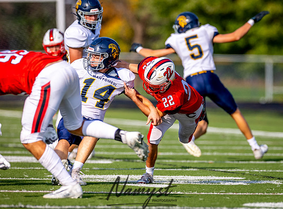 Centennial vs Mahtomedi JV Football 99