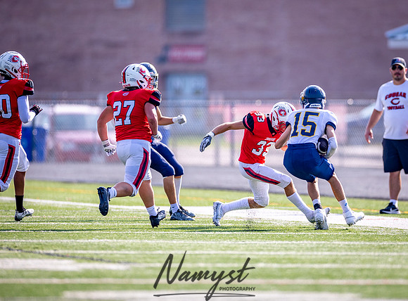 Centennial vs Mahtomedi JV Football 160
