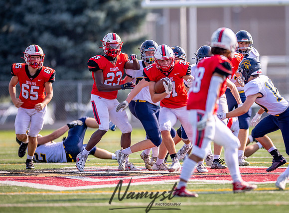 Centennial vs Mahtomedi JV Football 170