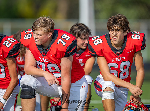 Centennial vs Mahtomedi JV Football 201