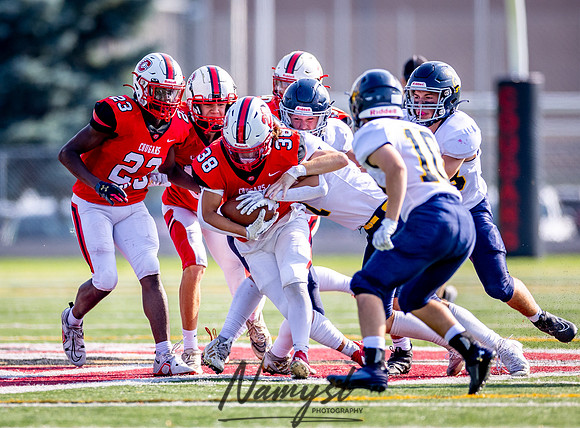 Centennial vs Mahtomedi JV Football 214