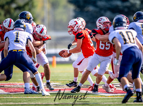 Centennial vs Mahtomedi JV Football 217