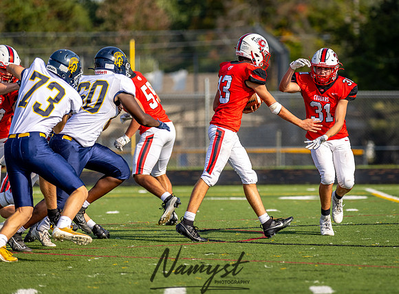Centennial vs Mahtomedi JV Football 314