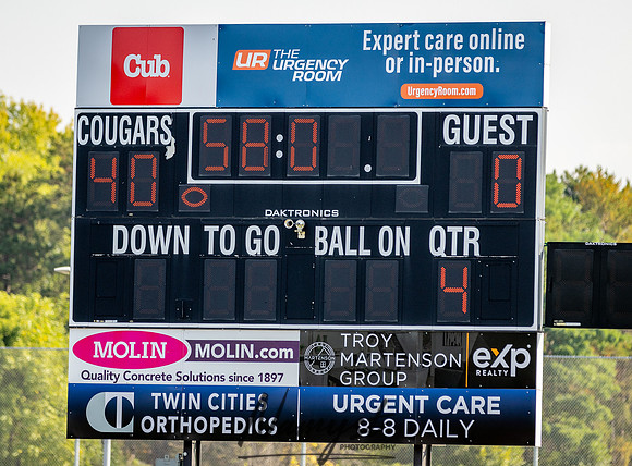 Centennial vs Mahtomedi JV Football 350