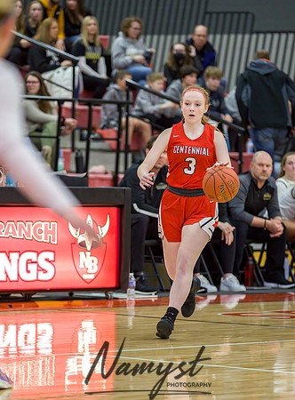Centennial vs Andover Girls Varsity Basketball 161