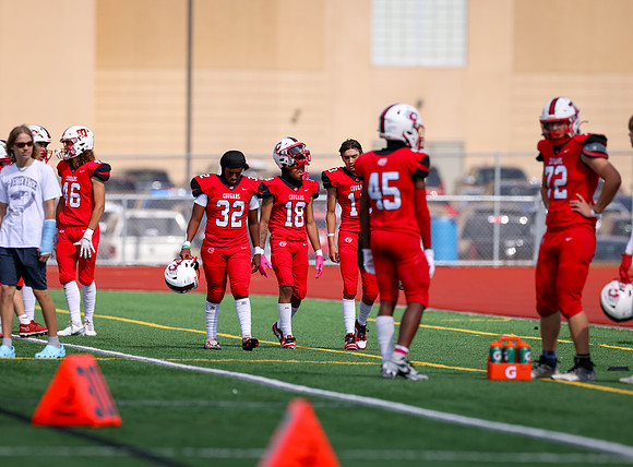 Centennial vs STMA JV Football 335