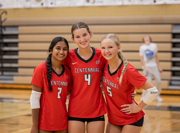 Centennial vs Andover Girls Varsity Volleyball 1