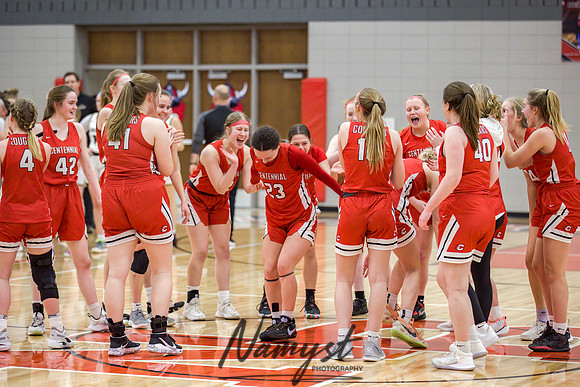 Centennial vs Andover Girls Varsity Basketball 189