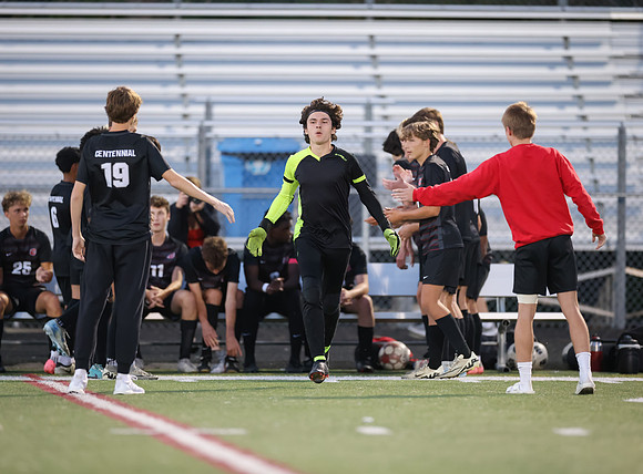 Centennial vs Totino-Grace Varsity Soccer 13