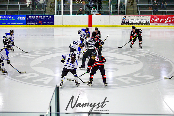 Centennial-Spring Lake Park vs Rogers Girls Varsity Hockey 243