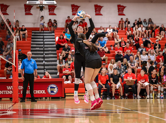 Centennial vs Mounds View Girls Varsity Volleyball 99