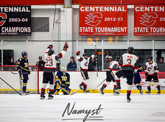 Centennial vs Totino-Grace Varsity Hockey 133