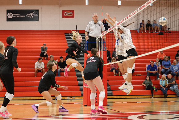 Centennial vs Cambridge-Isanti Girls Varsity Volleyball 34