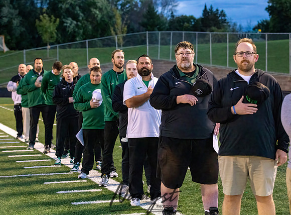 Mounds View vs East Ridge Varsity Football 83