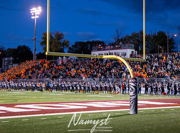 Centennial vs Anoka Varsity Football 45