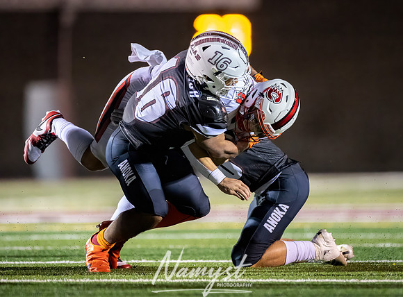 Centennial vs Anoka Varsity Football 91