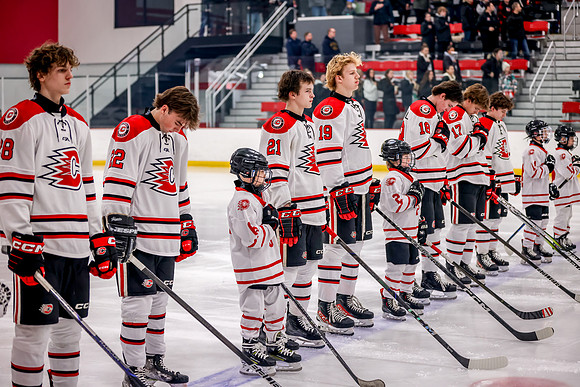 Centennial vs Hermantown Varsity Hockey 41