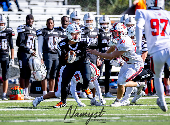 Centennial vs Anoka JV Football 128