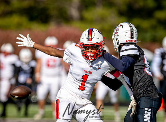 Centennial vs Anoka JV Football 137