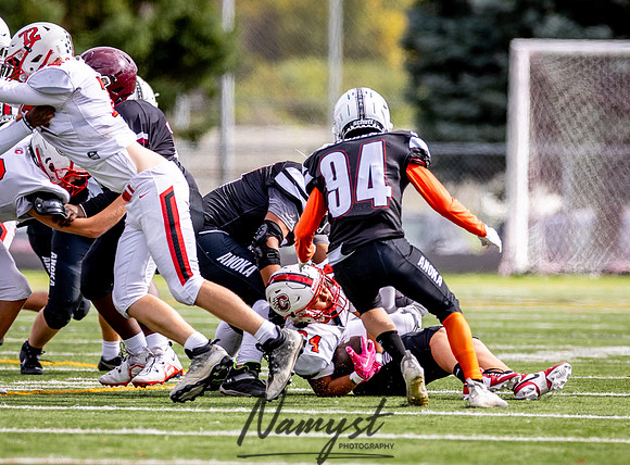 Centennial vs Anoka JV Football 198