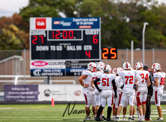 Centennial vs Anoka JV Football 197