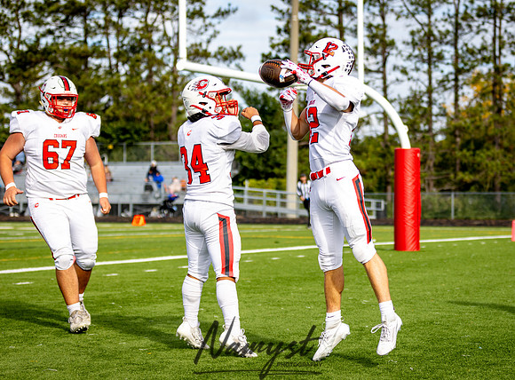 Centennial vs Anoka JV Football 214