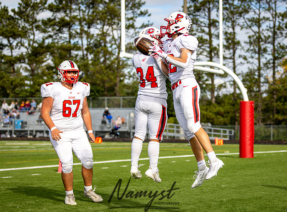 Centennial vs Anoka JV Football 215