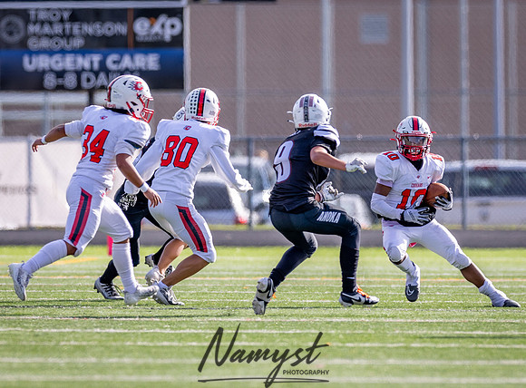 Centennial vs Anoka JV Football 34