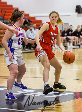Centennial vs Spring Lake Park Girls Varsity Basketball 047