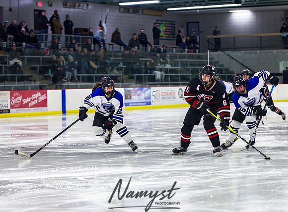 Centennial-Spring Lake Park vs Rogers Girls Varsity Hockey 090
