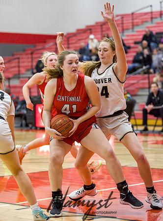 Centennial vs Andover Girls Varsity Basketball 085