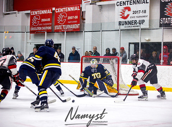 Centennial vs Totino-Grace Varsity Hockey 516