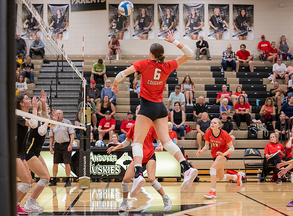 Centennial vs Andover Girls Varsity Volleyball 44