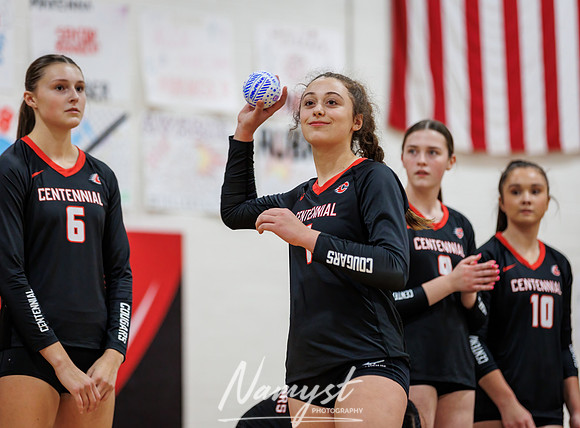Centennial vs Blaine Girls Varsity Volleyball 14